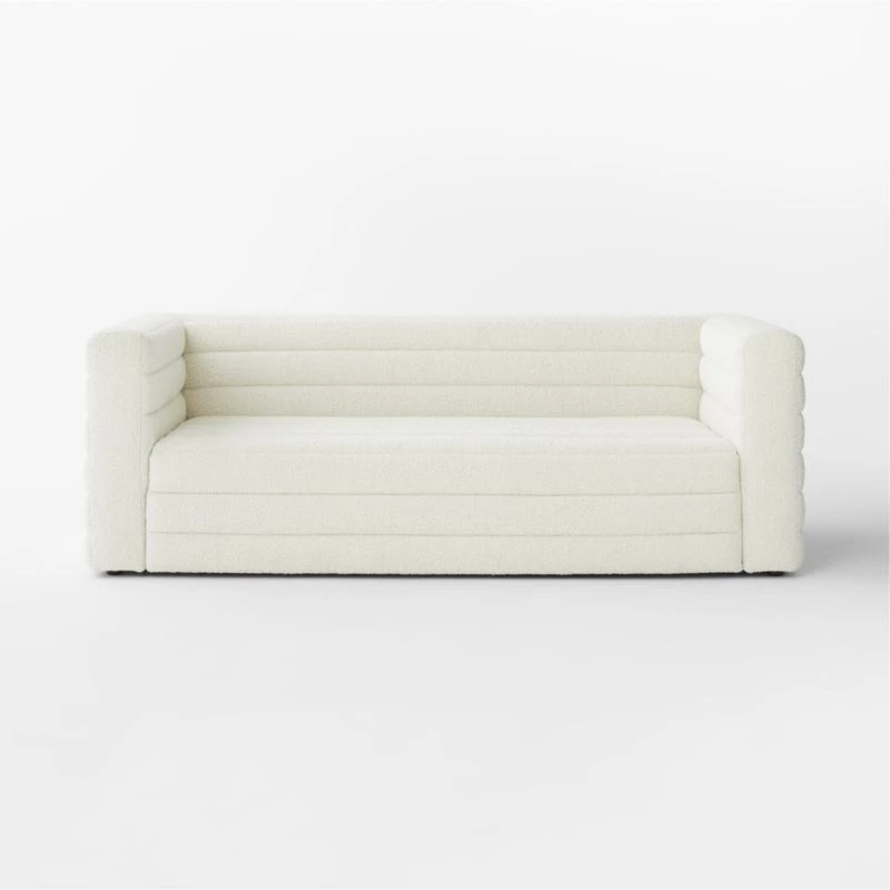 Strato 80" Boucle Sofa 4 Strato 80" Boucle Sofa - Image 2