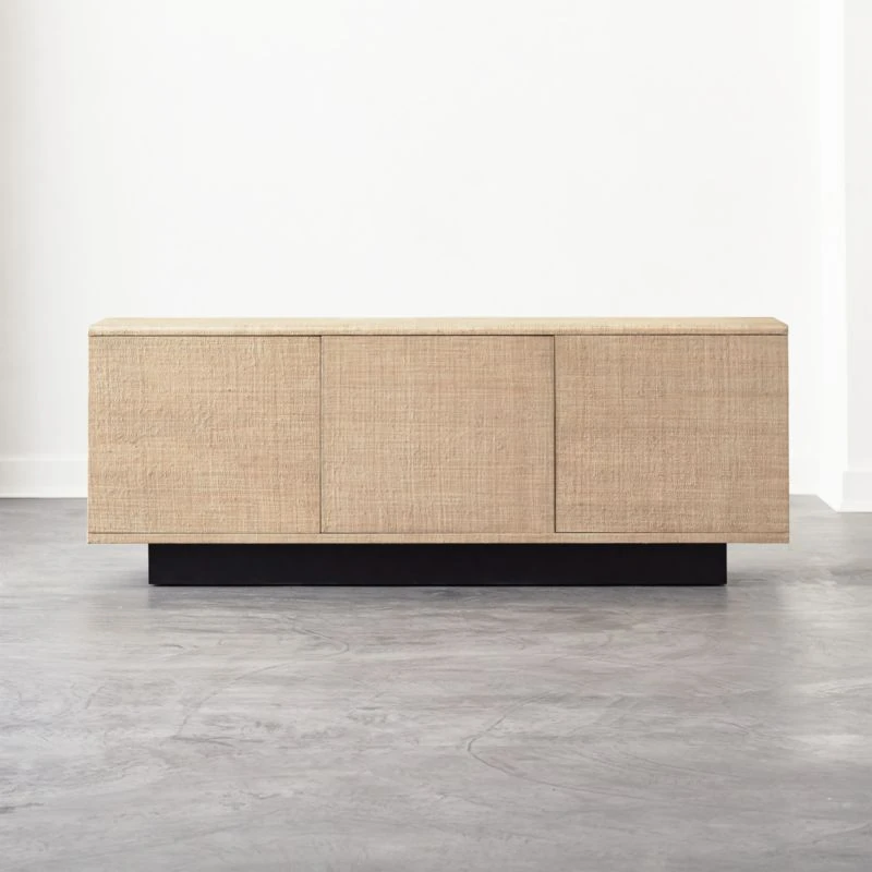 Suffolk Grasscloth Media Console 3 Suffolk Grasscloth Media Console