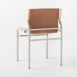 Surf Sling Untanned Leather Dining Chair Set Of 4 -Nesto Store SurfUntLthrSlingDnngChr3QBSSF21