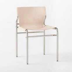 Surf Sling Untanned Leather Dining Chair Set Of 4 -Nesto Store SurfUntLthrSlingDnngChr3QSSF21