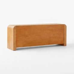 Sutton 4-Drawer White Oak Wood Dresser 12 Sutton 4-Drawer White Oak Wood Dresser -Nesto Store SuttonOakLowDresser3QBSSF23