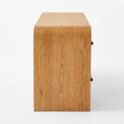 Sutton 4-Drawer White Oak Wood Dresser 11 Sutton 4-Drawer White Oak Wood Dresser -Nesto Store SuttonOakLowDresserSDSSF23