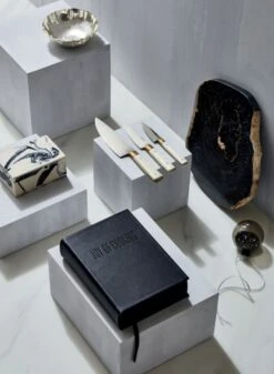 Ring Petrified Wood Serving Board -Nesto Store SwayLargeSilverBowlNV18