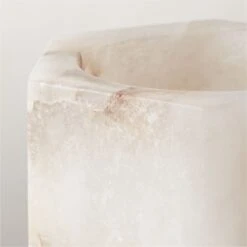 Talia Alabaster Tealight Candle Holder -Nesto Store TaliaAlbstrTealightHldrAV2SHS23