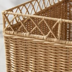 Tamra Natural Rattan Storage Basket -Nesto Store TamraNatRttnBasketAV2SHS23