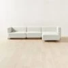 Terrain 4-Piece L-Shaped Ivory Boucle Sectional Sofa -Nesto Store TerrainIvyBc4PcSctSofaSHS22