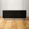 Trace Black Wire Mesh Credenza -Nesto Store TraceBlkMshDrMediaCrdnzSHF20