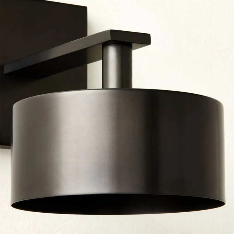 Trada Blackened Brass Wall Sconce Light 5 Trada Blackened Brass Wall Sconce Light - Image 3