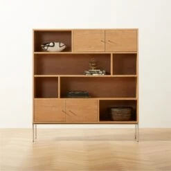 Trier Cerused Oak Bookcase -Nesto Store TrierBookcaseROS23