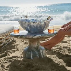 Meyer Polished Aluminum Champagne/Wine Chiller -Nesto Store TriesteCoffeeTableM21