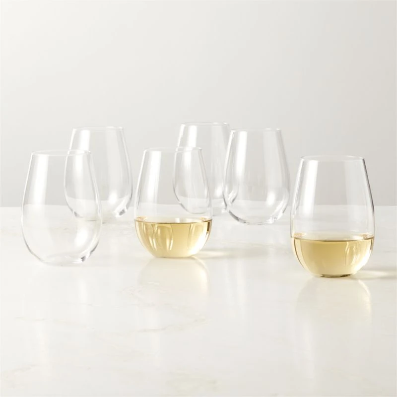 True Stemless Wine Glass Set Of 6 4 True Stemless Wine Glass Set Of 6 - Image 2