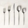 Val 5-Piece Silver Flatware Set -Nesto Store ValVlvtSlvr5PcPlcSetSHS23
