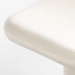 Vayle 2-Piece High-Gloss White Concrete Coffee Table Set -Nesto Store VayleWhtCnctShortCffTblAVSSS22