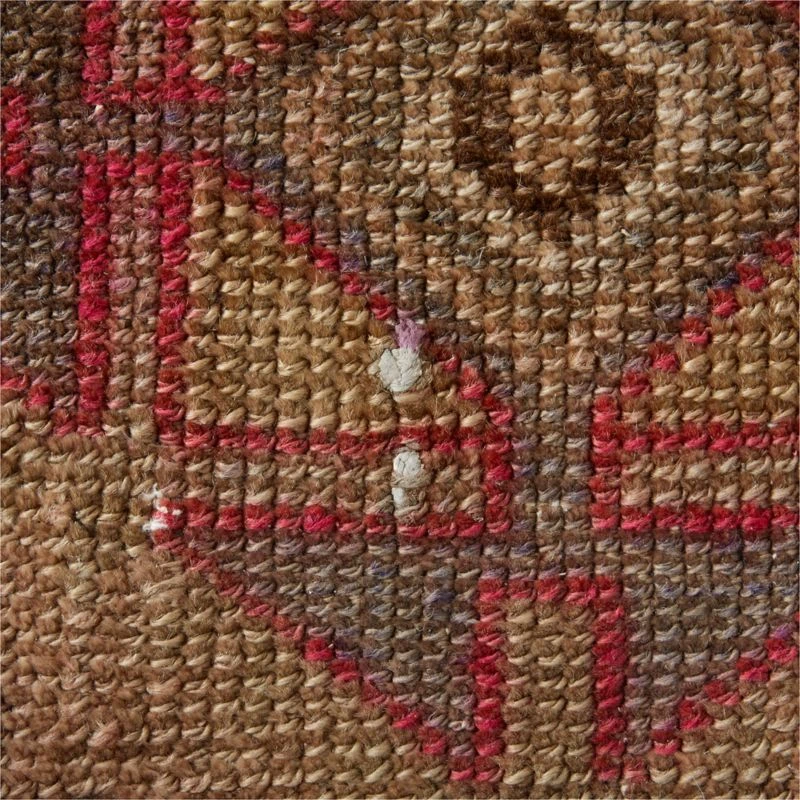 Vintage Handknotted Wool Turkish Runner 2'6"x12'3" 10 Vintage Handknotted Wool Turkish Runner 2'6"x12'3" - Image 8