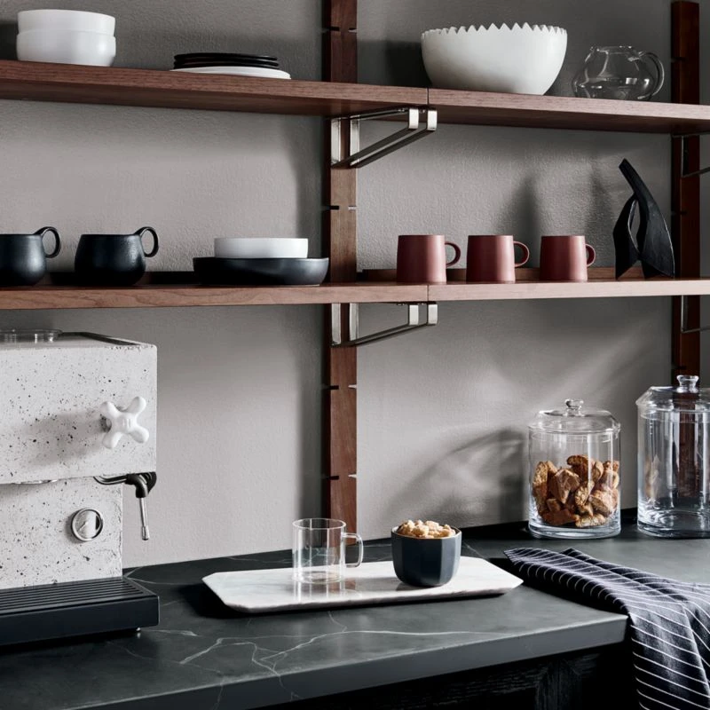 Walnut Modular Single Shelf 39.5" 6 Walnut Modular Single Shelf 39.5" - Image 4