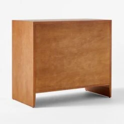 Wane Wood 2-Drawer File Cabinet With Vegan Leather Drawers 14 Wane Wood 2-Drawer File Cabinet With Vegan Leather Drawers -Nesto Store WaneWideFileCabinet3QBSSS22