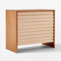 Wane Wood 2-Drawer File Cabinet With Vegan Leather Drawers 11 Wane Wood 2-Drawer File Cabinet With Vegan Leather Drawers -Nesto Store WaneWideFileCabinet3QSSS22