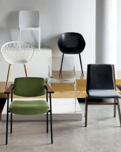 Warren Green Dining Chair -Nesto Store WarrenGreenChairNV19