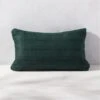 Waverly Dark Green Outdoor Throw Pillow 20''x12''