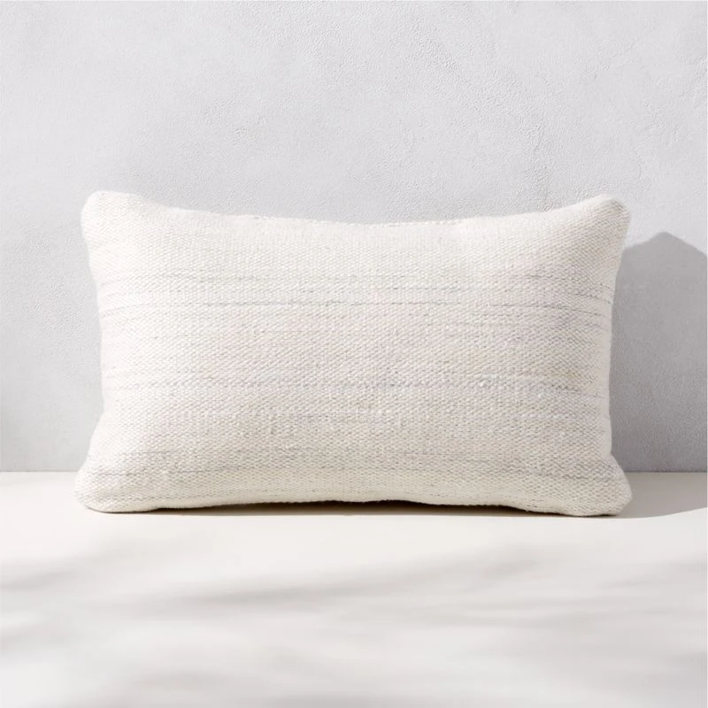 Waverly Ivory Outdoor Throw Pillow 20''x12'' 3 Waverly Ivory Outdoor Throw Pillow 20''x12''