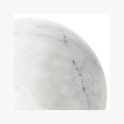White Marble Sphere Object -Nesto Store WhiteMarbleSphere4inAV3S18