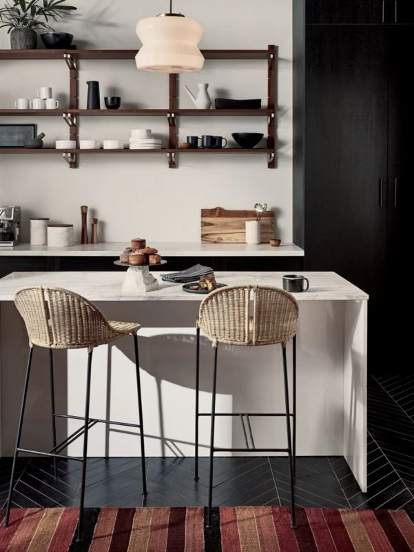 Cafe Organic Cotton Black Striped Dish Towels Set Of 2 8 Cafe Organic Cotton Black Striped Dish Towels Set Of 2 - Image 6