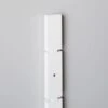 White High-Gloss Modular Wall Shelf Uprights 1 White High-Gloss Modular Wall Shelf Uprights -Nesto Store WhtHiGlModUprt39p5inSHS21 1x1 2