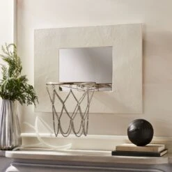 Leather Head Small Black Leather Basketball -Nesto Store WhtLthrBbllHpWBkLthrBbllHlFHF19