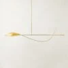 Zel Unlacquered Brass Mobile Chandelier 2 Zel Unlacquered Brass Mobile Chandelier -Nesto Store ZelMobileChandelierSHF23