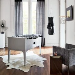 Light Tan Cowhide Area Rug 4'x6' 12 Light Tan Cowhide Area Rug 4'x6' -Nesto Store ZoneWoodFoosballTableNV20 1x1