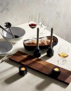 Lorena Black Woven Bread Basket -Nesto Store bigrevealbowlsJN18