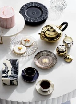 Daphne Glass Serving Bowl Set Of 8 -Nesto Store essexmarbleserversFB18